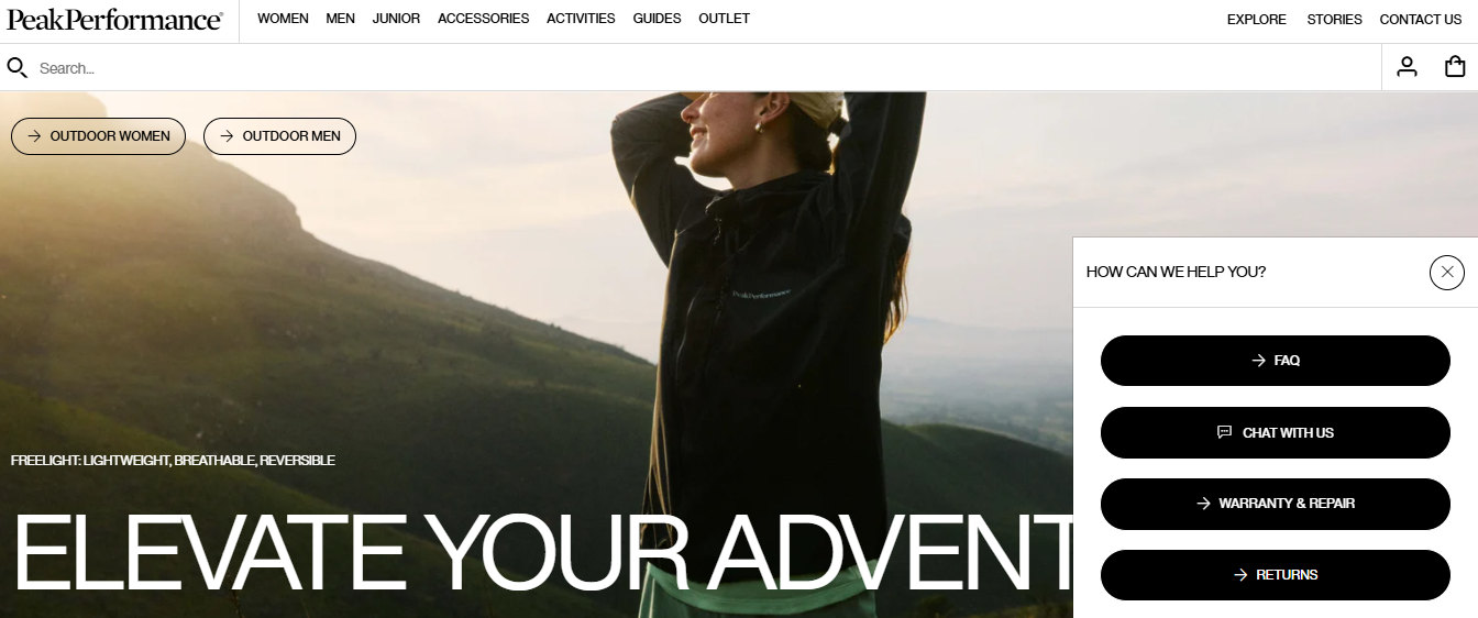 Customer support knowledge base interface showing FAQ sections, search functionality, and self-service options for enhanced customer experience in growth marketing